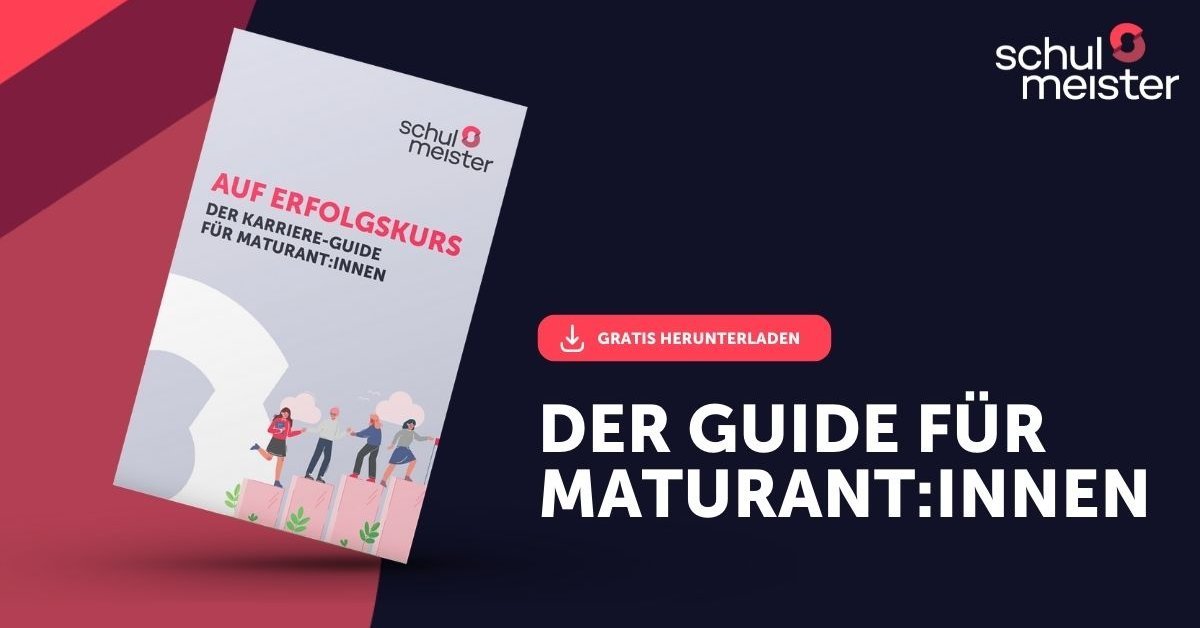 Schulmeister Consulting: Download Karriereguide Für Maturant:innen ...